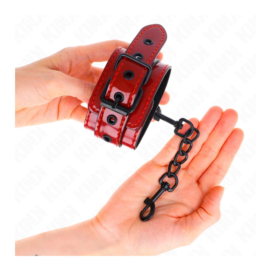 KINK - PUNHOS VERMELHO ESCURO 23 X 5 CM